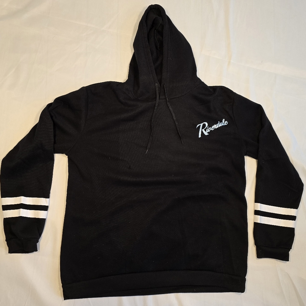 Archie Comics Riverdale Hoodie South Side Serpents Black Hoodie Size Large